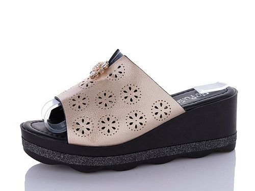 Шлепанцы Qq Shoes 81363-1 в магазине Фонтан Обуви