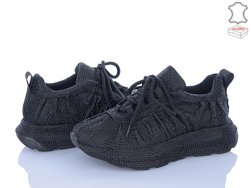 Кроссовки Mona Liza 2026-3 чорний в магазине Фонтан Обуви