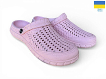 Кроксы Rai Shoes С62 рожевий в магазине Фонтан Обуви