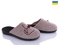 Тапочки Inblu 123-12 бежевий в магазине Фонтан Обуви