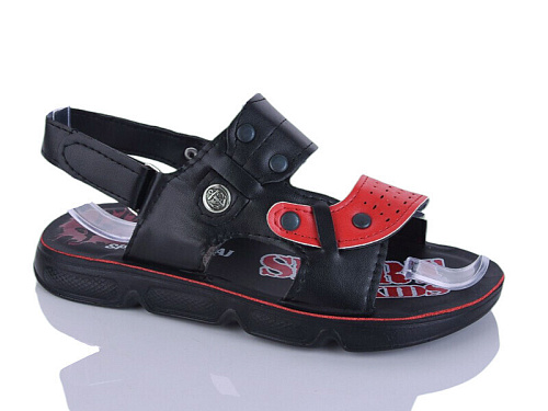 Босоножки Gurkem W26-63001-9 black в магазине Фонтан Обуви