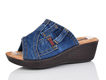 Шлепанцы Gurkem 0001-2 синій в магазине Фонтан Обуви