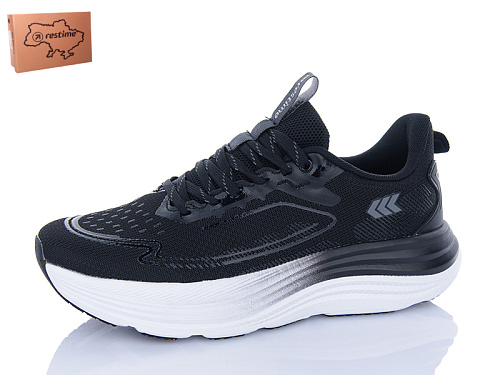 Кроссовки Restime EML25508 black-grey в магазине Фонтан Обуви