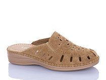 Шлепанцы Leguzaza 501-6 brown в магазине Фонтан Обуви