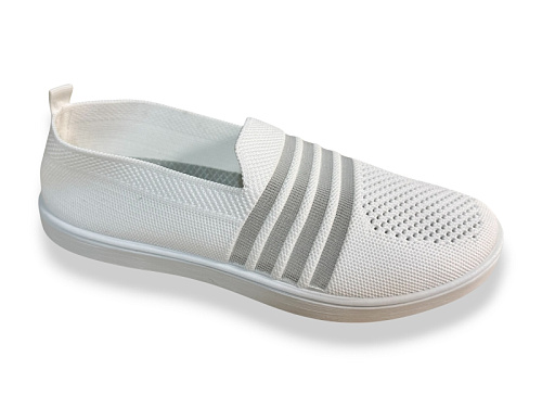 Слипоны Rai Shoes F07-008 білий в магазине Фонтан Обуви