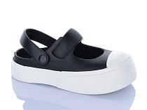 Кроксы Aba 9999 black в магазине Фонтан Обуви