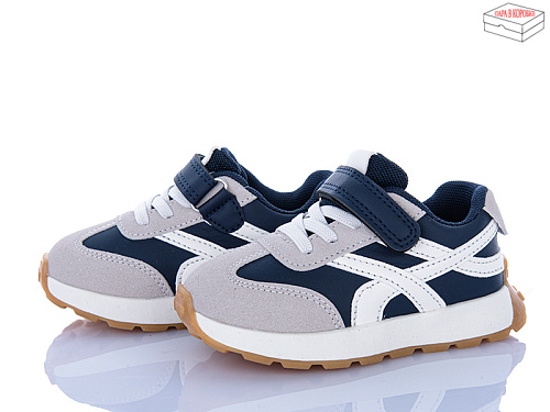 Кроссовки Apawwa LA629 grey-blue в магазине Фонтан Обуви