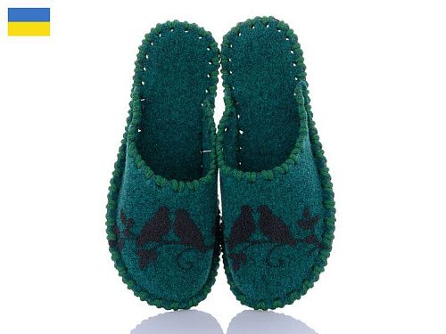 Тапочки Active 295W зелений в магазине Фонтан Обуви