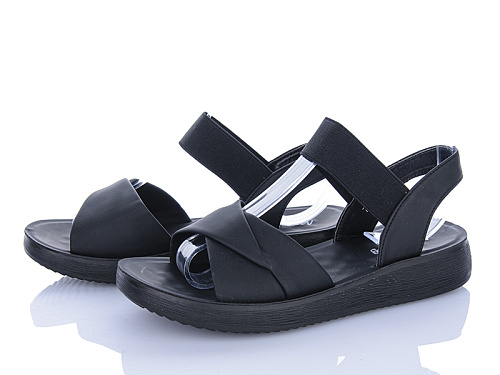 Босоножки Minghong 7718 black в магазине Фонтан Обуви