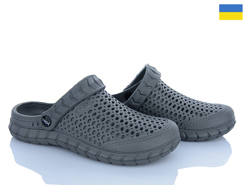 Кроксы Vladimir Крок C62 сірий в магазине Фонтан Обуви