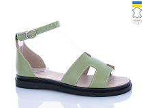 Босоножки Garti 28 зелений шк. в магазине Фонтан Обуви