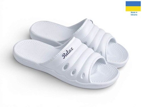 Шлепанцы Rai Shoes ДС66 білий в магазине Фонтан Обуви