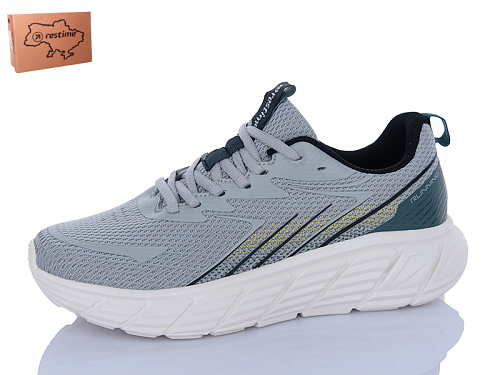 Кроссовки Restime EML25449 grey в магазине Фонтан Обуви