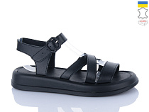 Босоножки Sali 2105 чорний к чор-п. в магазине Фонтан Обуви