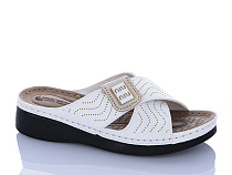 Шлепанцы Sali One 09-80 білий в магазине Фонтан Обуви