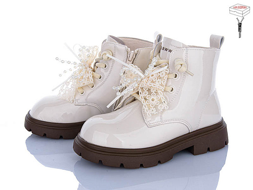 Ботинки Clibee-Shosho ABQ0393R beige в магазине Фонтан Обуви