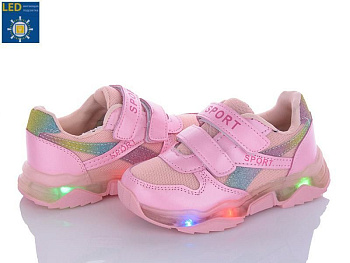 Кроссовки Viktoria LB030-37 d.pink в магазине Фонтан Обуви