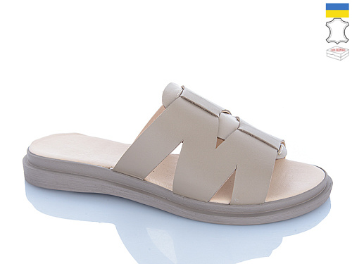 Шлепанцы Sali 54 капучино к кап-п. в магазине Фонтан Обуви