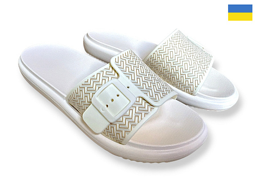 Шлепанцы Rai Shoes DS842 кремовий в магазине Фонтан Обуви