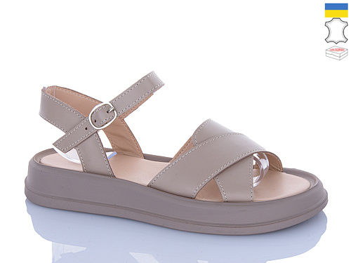 Босоножки Sali 2 капучино к кап-п. в магазине Фонтан Обуви