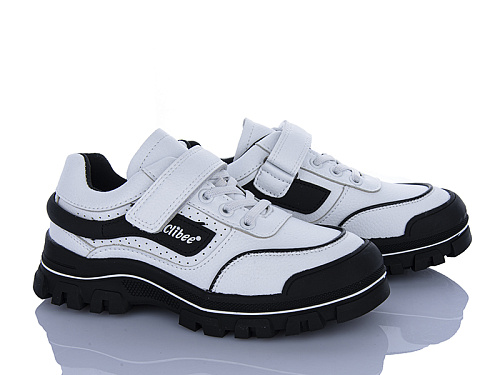 Кроссовки Clibee-Shosho LC100 white-black в магазине Фонтан Обуви