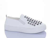 Слипоны Super Gear 02-728 white в магазине Фонтан Обуви