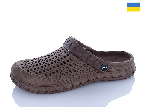 Кроксы Inblu C62 шоколад в магазине Фонтан Обуви