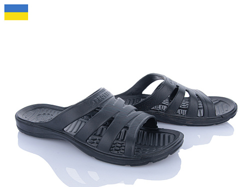 Шлепанцы Golden Lion Краб новий чорний в магазине Фонтан Обуви