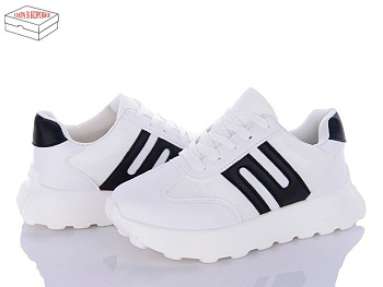 Кроссовки Ailaifa 2391 white-black піна в магазине Фонтан Обуви