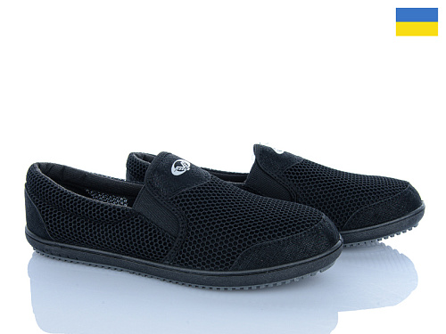 Слипоны Paolla T6 чорний в магазине Фонтан Обуви