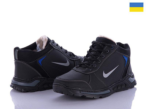 LVOVBAZA2 Yulius 66 черный-синий в магазине Фонтан Обуви