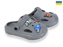 Кроксы Rai Shoes 3001 сірий в магазине Фонтан Обуви