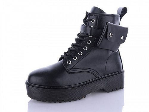 Ботинки Gollmony 2093 black в магазине Фонтан Обуви