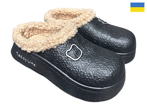 Сабо Rai Shoes 606 чорний в магазине Фонтан Обуви
