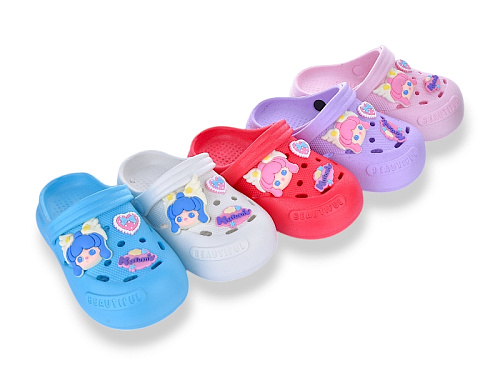 Кроксы Soylu 309 mix в магазине Фонтан Обуви