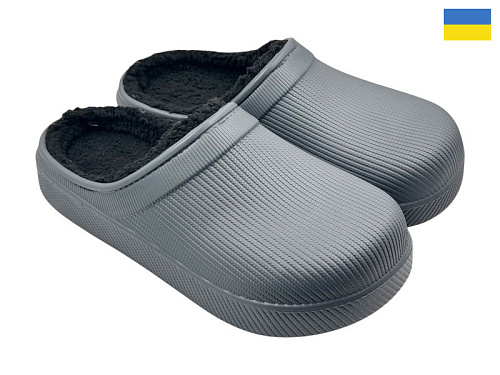 Сабо Rai Shoes 610-018 сірий в магазине Фонтан Обуви