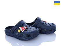 Кроксы Inblu D302 т.синій (24-31) в магазине Фонтан Обуви