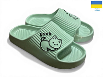 Шлепанцы Rai Shoes 104 мята в магазине Фонтан Обуви