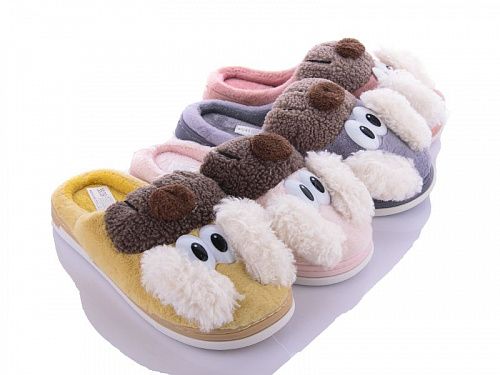 Тапочки No Brand A48 микс в магазине Фонтан Обуви