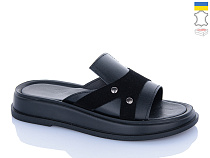 Шлепанцы Sali 4 чорний к чор-п. в магазине Фонтан Обуви