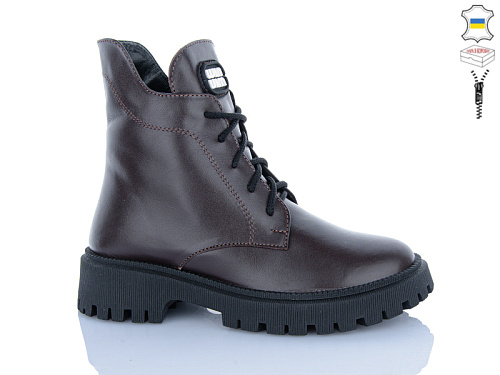 Ботинки Sali 5-6M коричневий чор-п.зима в магазине Фонтан Обуви