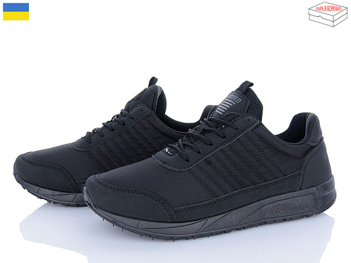 Кроссовки Lvovbaza Progress 4024 чорний в магазине Фонтан Обуви