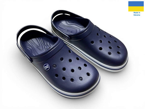 Кроксы Rai Shoes 520 синій в магазине Фонтан Обуви