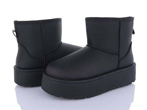 Угги Qq Shoes AB029 black в магазине Фонтан Обуви