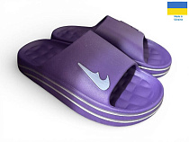 Шлепанцы Rai Shoes 513-005 фіолетовий в магазине Фонтан Обуви