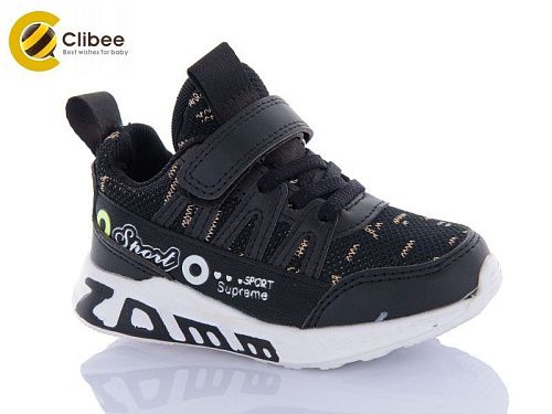 Кроссовки Clibee-Apawwa X8050 black в магазине Фонтан Обуви