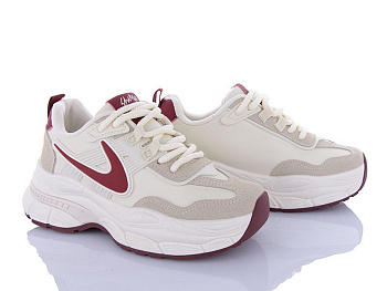 Кроссовки Violeta 172-41 beige-red в магазине Фонтан Обуви