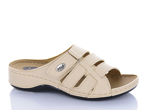 Шлепанцы Sali One 170 бежевий в магазине Фонтан Обуви