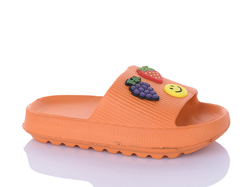 Шлепанцы Stt 10 помаранчевий (20-25) в магазине Фонтан Обуви