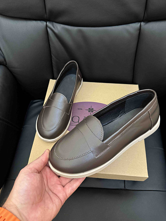 Туфли 408 корич шкіра в магазине Фонтан Обуви